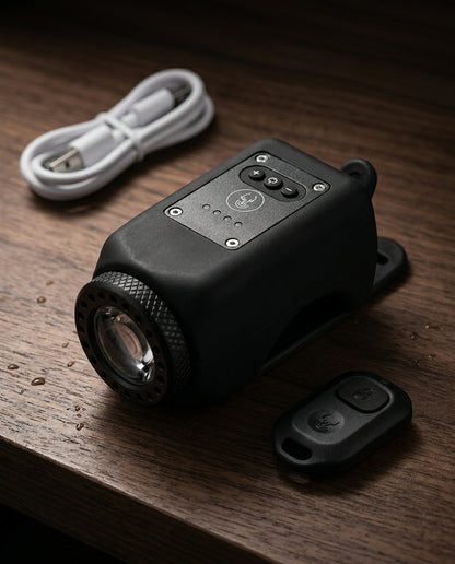 StreetGuard Cycle Beacon | 110dB Horn & COB Headlight in One