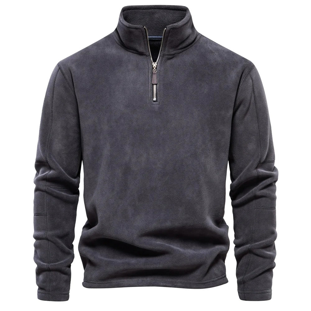 Herren Freizeit Pullover | Viertel Reißverschluss