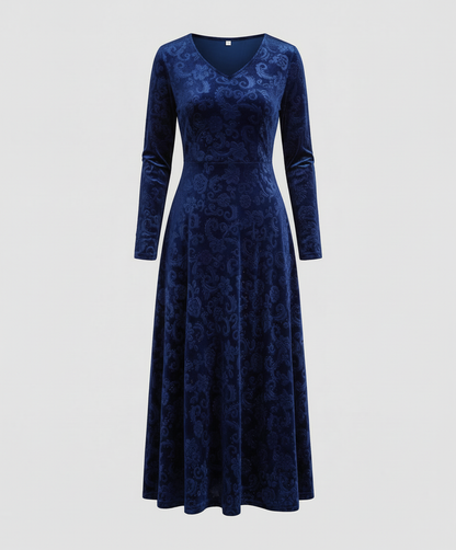 Robe évasée flatteuse pour la silhouette