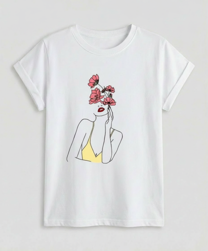 Liora | Women’s Lightweight Summer T-Shirt with Breathable Loose Fit | Casual Short Sleeve Top