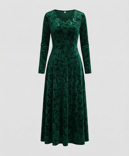 Robe évasée flatteuse pour la silhouette