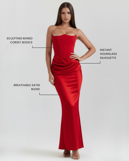 Rosalind™ – Eksklusiv Corset Maxi Kjole