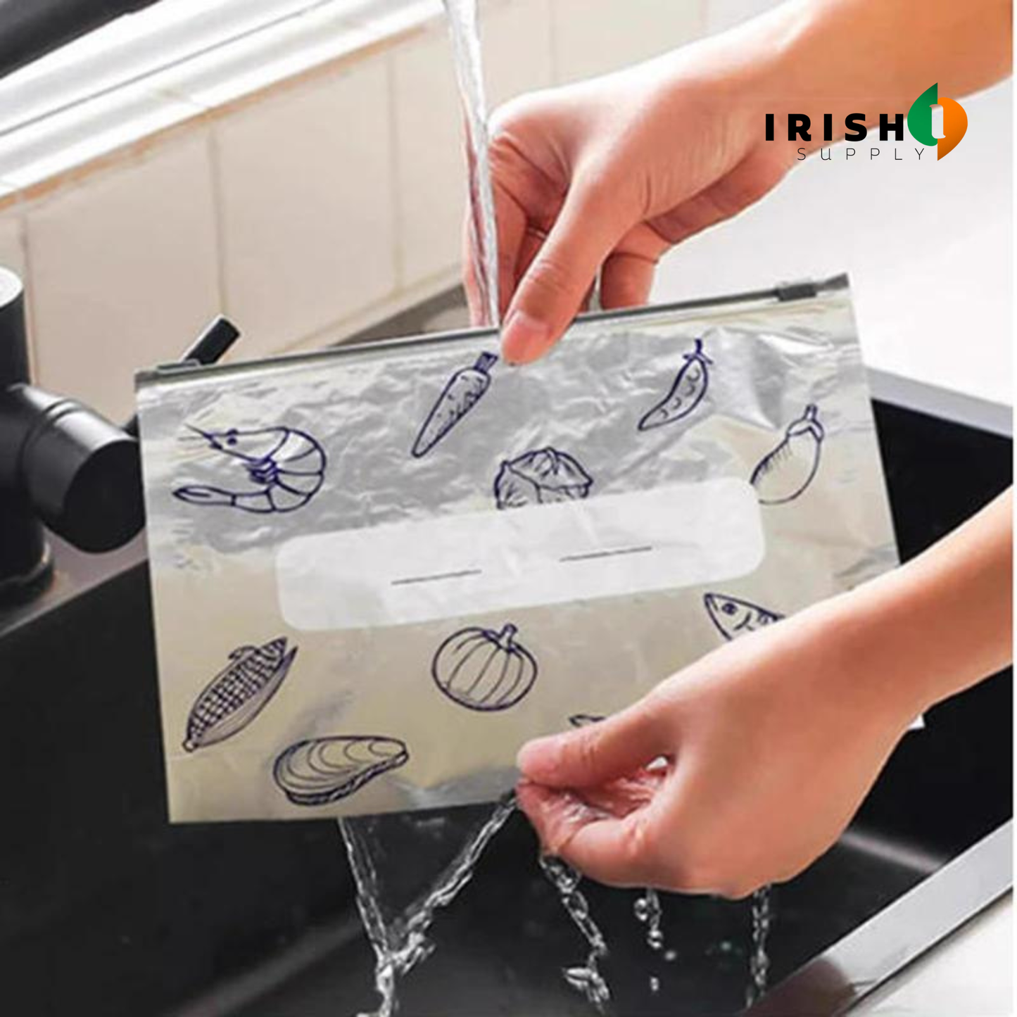 FREEZEFRESH Reusable Anti-Spoilage Food Storage Bag (10 pieces)