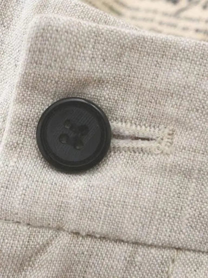 Felix™ | Lino Sinised Lühikesed Püksid Horisont