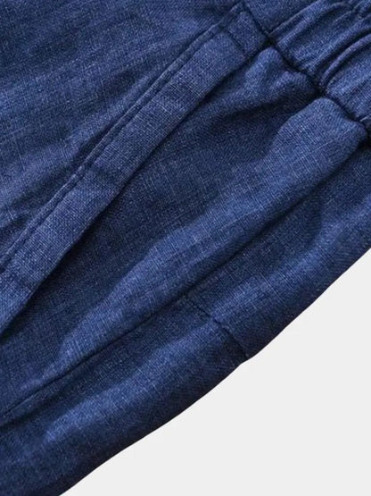 Felix™ | Lino Sinised Lühikesed Püksid Horisont