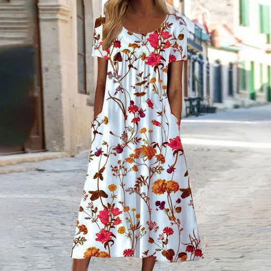 Fia | Kleid mit Blumenmuster für Frauen 0