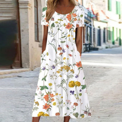 Fia | Kleid mit Blumenmuster für Frauen 1