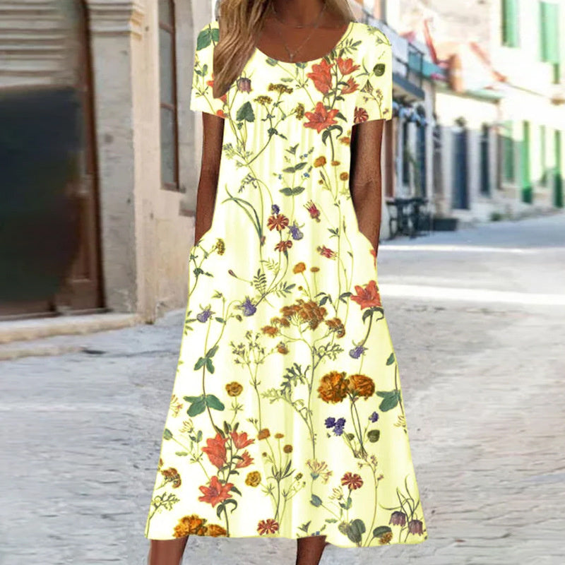 Fia | Kleid mit Blumenmuster für Frauen 2