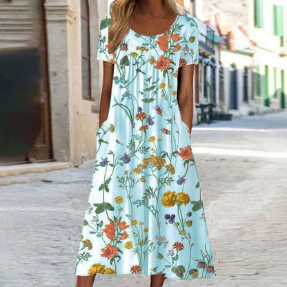 Fia | Kleid mit Blumenmuster für Frauen 3