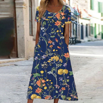 Fia | Kleid mit Blumenmuster für Frauen 4