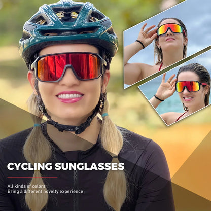 Fietszonnebril met UV400 bescherming voor heren en dames 1
