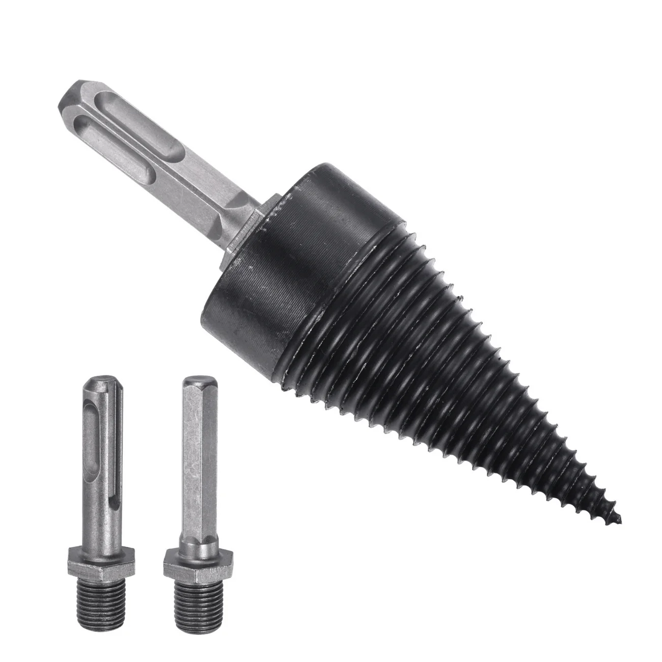 SwiftLog Firewood Drill Bit Set - Effortless Wood Splitting