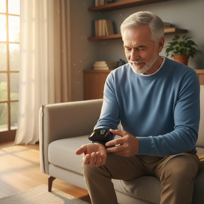 SmartPulse LED Wrist Blood Pressure Tracker