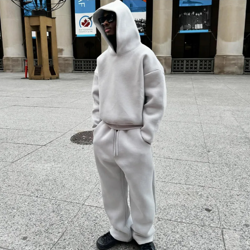 Maverick | Men’s Minimal Hooded Sweater Set