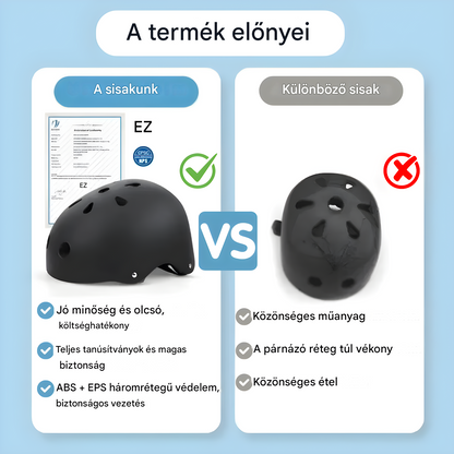 Kényelmes Kerékpáros Sisak - SafeRide Kerékpáros Sisak
