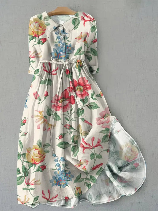 Livia - Abito Floreale Elegante