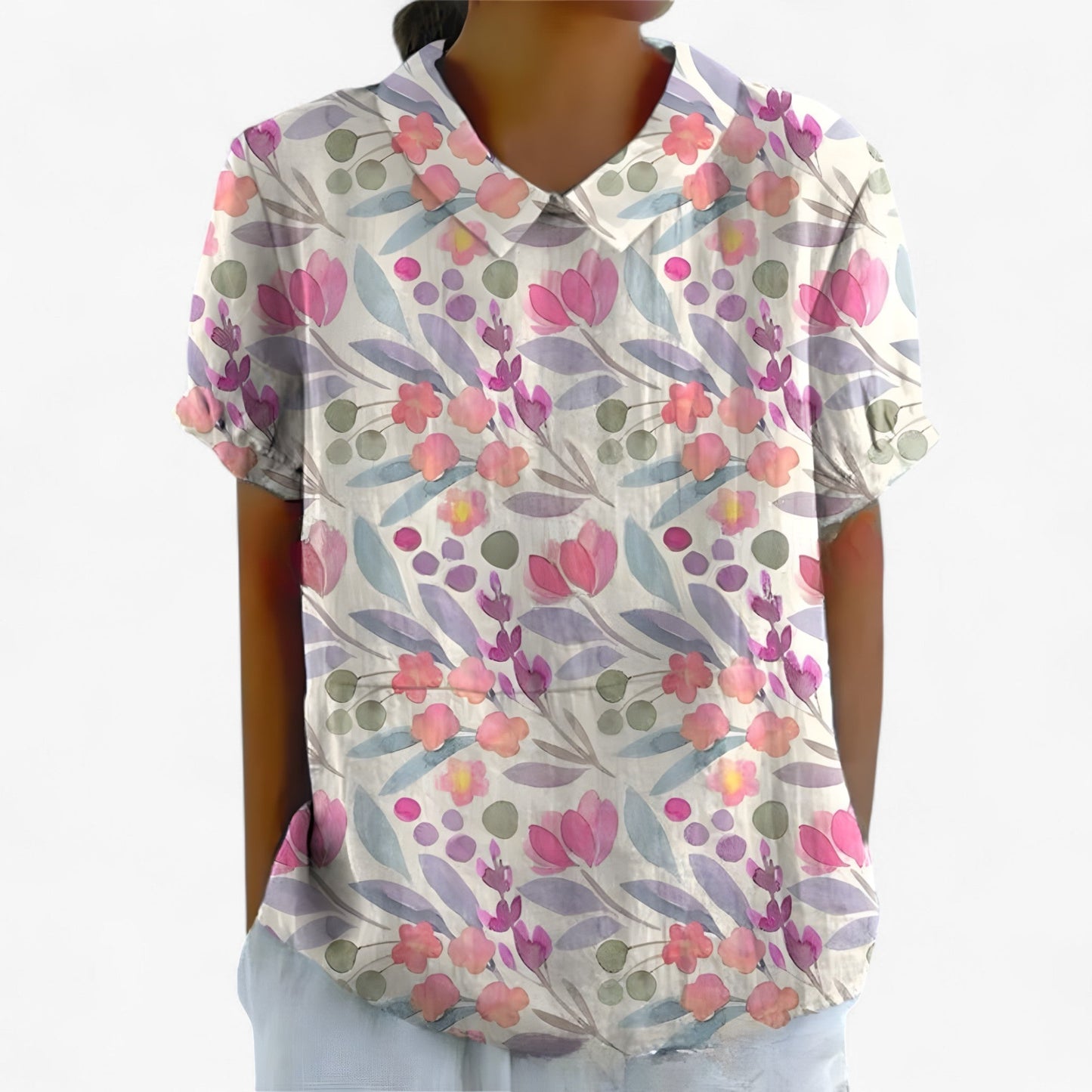 Bold Graphic Print Shirt | DUUWE