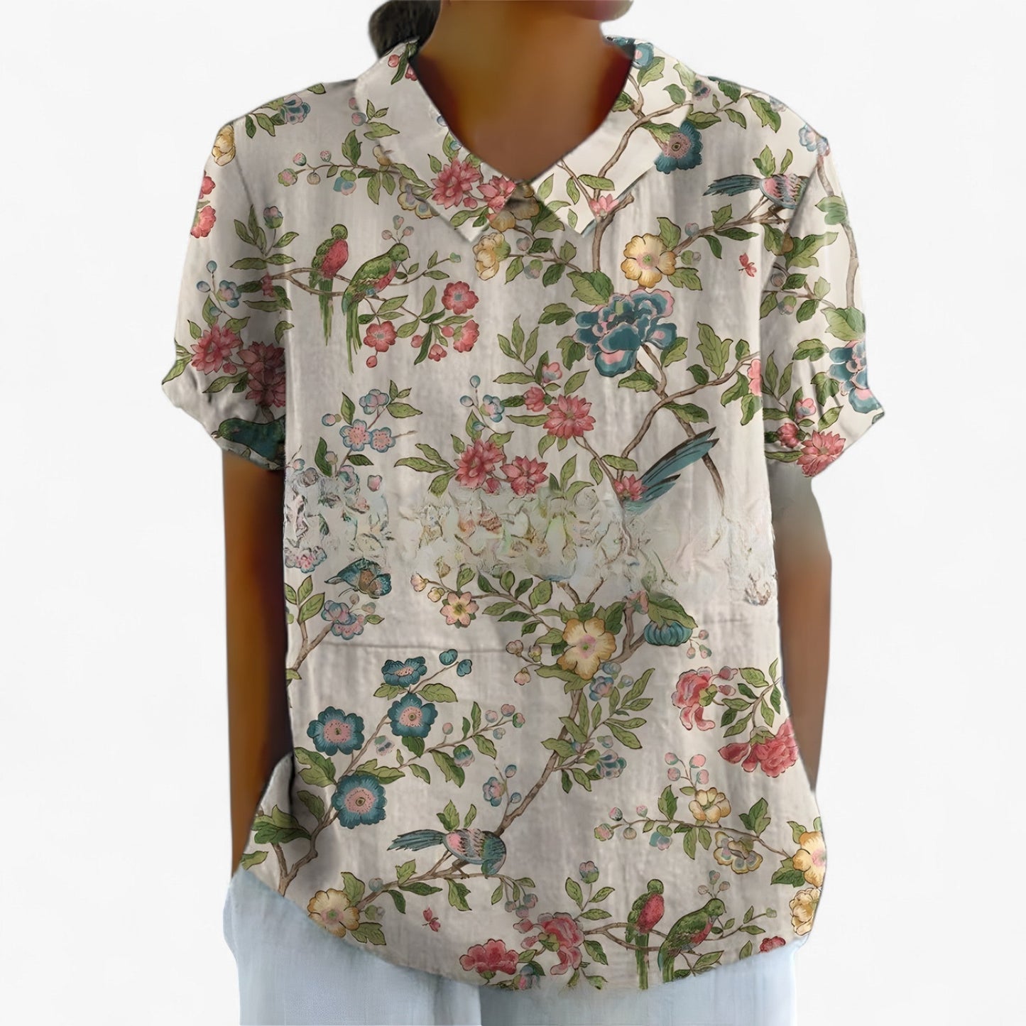 Sarah | Printed Shirt