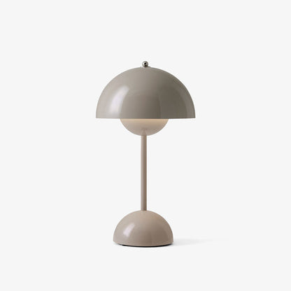 Dimmbare LED-Tischlampe mit Akku – Pilzform Design