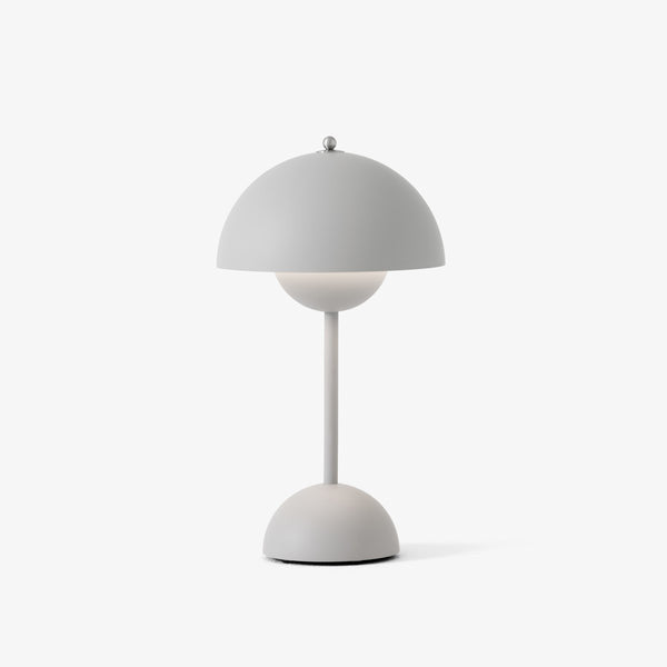 Dimmbare LED-Tischlampe mit Akku – Pilzform Design