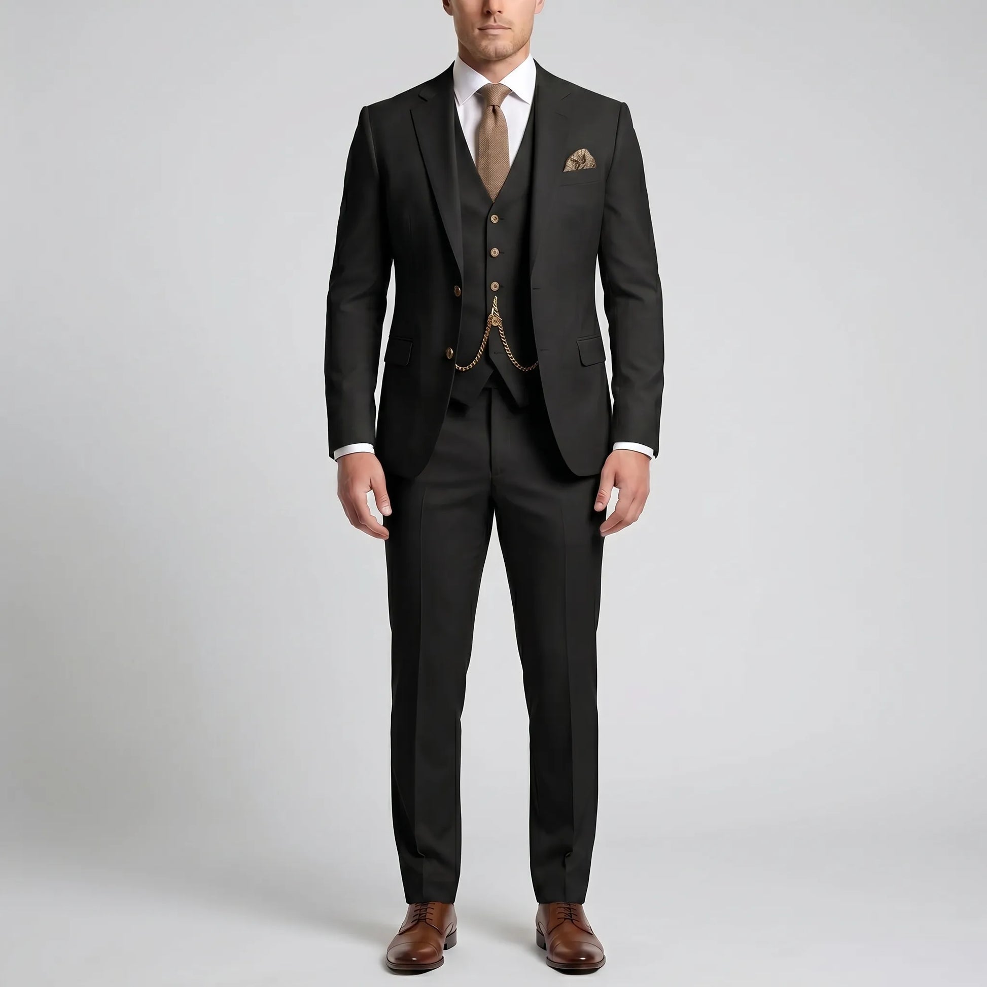 Formaeux - Slim Fit Three-Piece Formal Suit