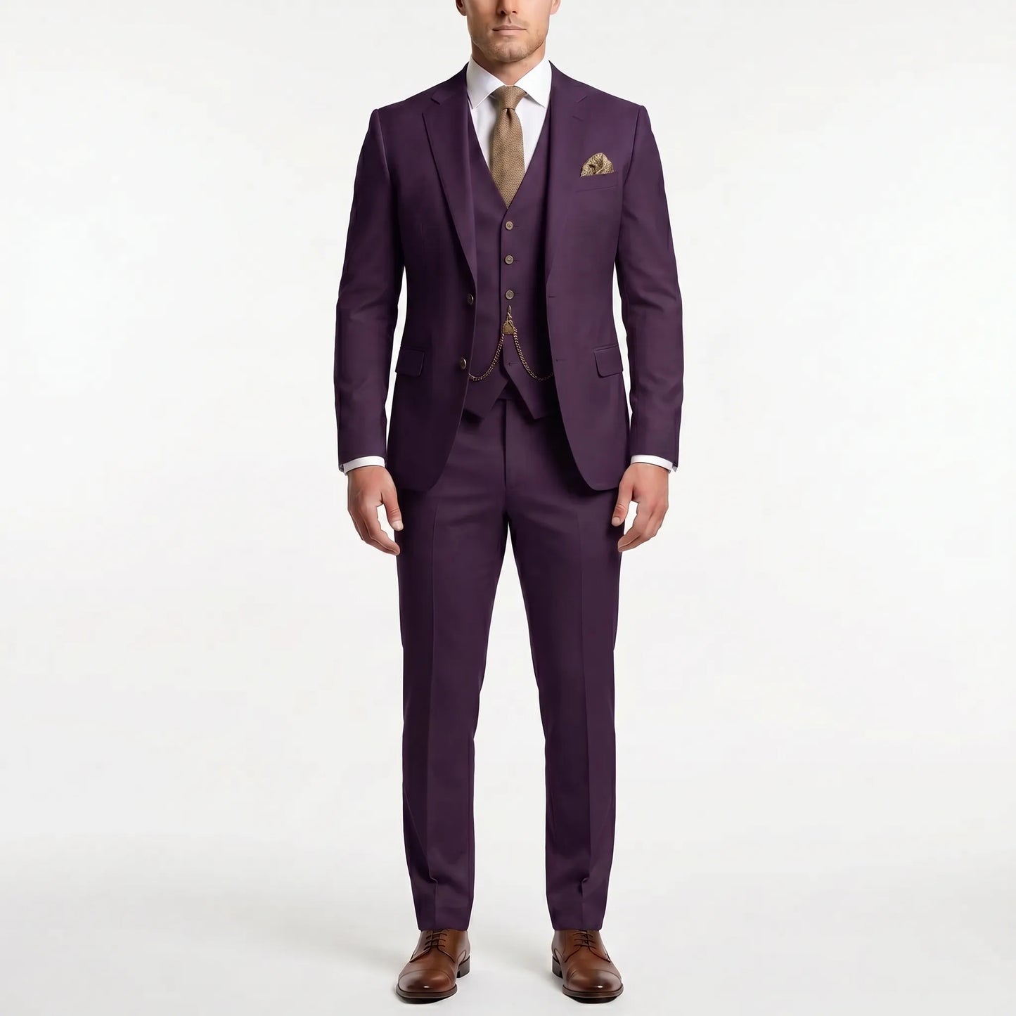 Formaeux - Slim Fit Three-Piece Formal Suit