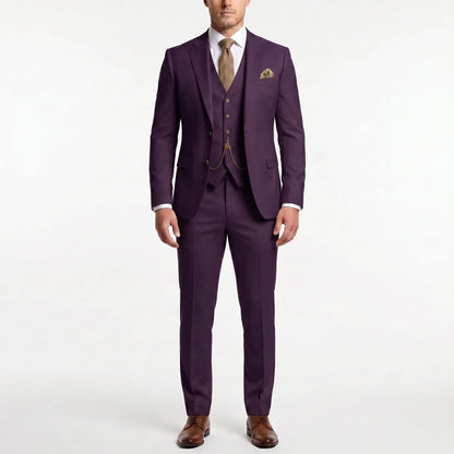 Formaeux - Slim Fit Three-Piece Formal Suit