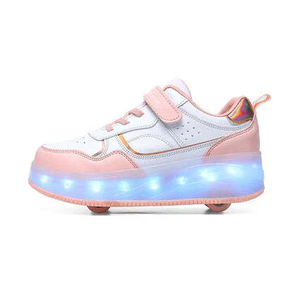 LED Rollschuhe für Kinder – Verstellbar, Leuchtend & Komfortabel