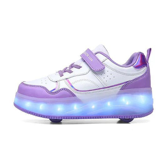 LED Rollschuhe für Kinder – Verstellbar, Leuchtend & Komfortabel