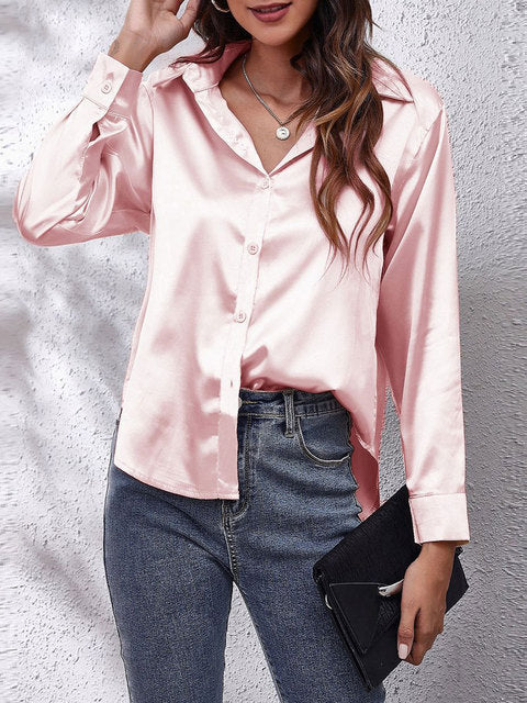 Camicia elegante a maniche lunghe