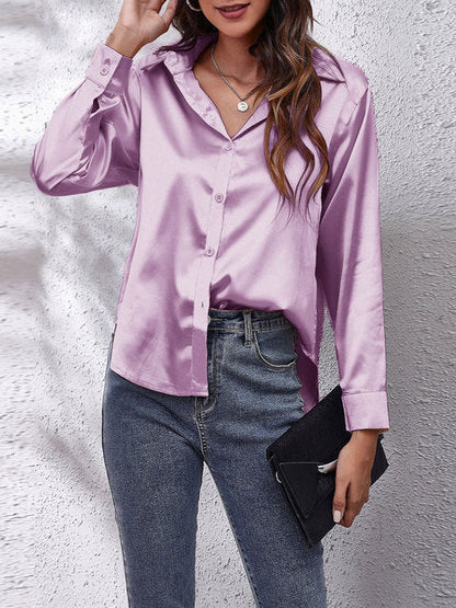 Camicia elegante a maniche lunghe