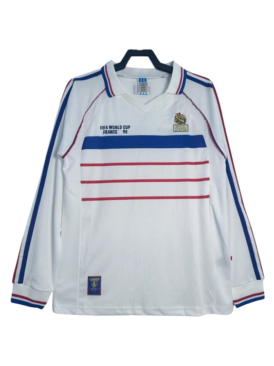 France Long Sleeve Away Shirt - 1998