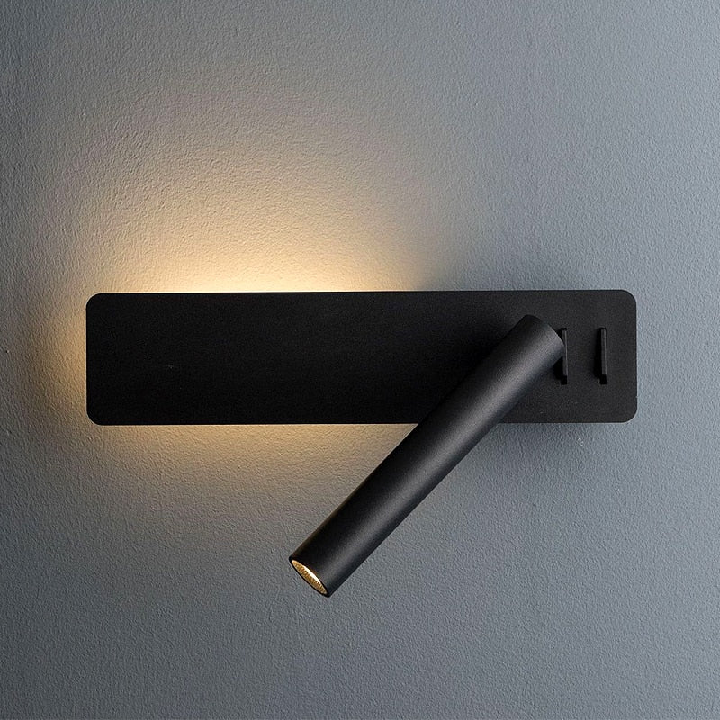 Frendorf | Draaibare LED-wandlamp met acryllichtgeleider 1