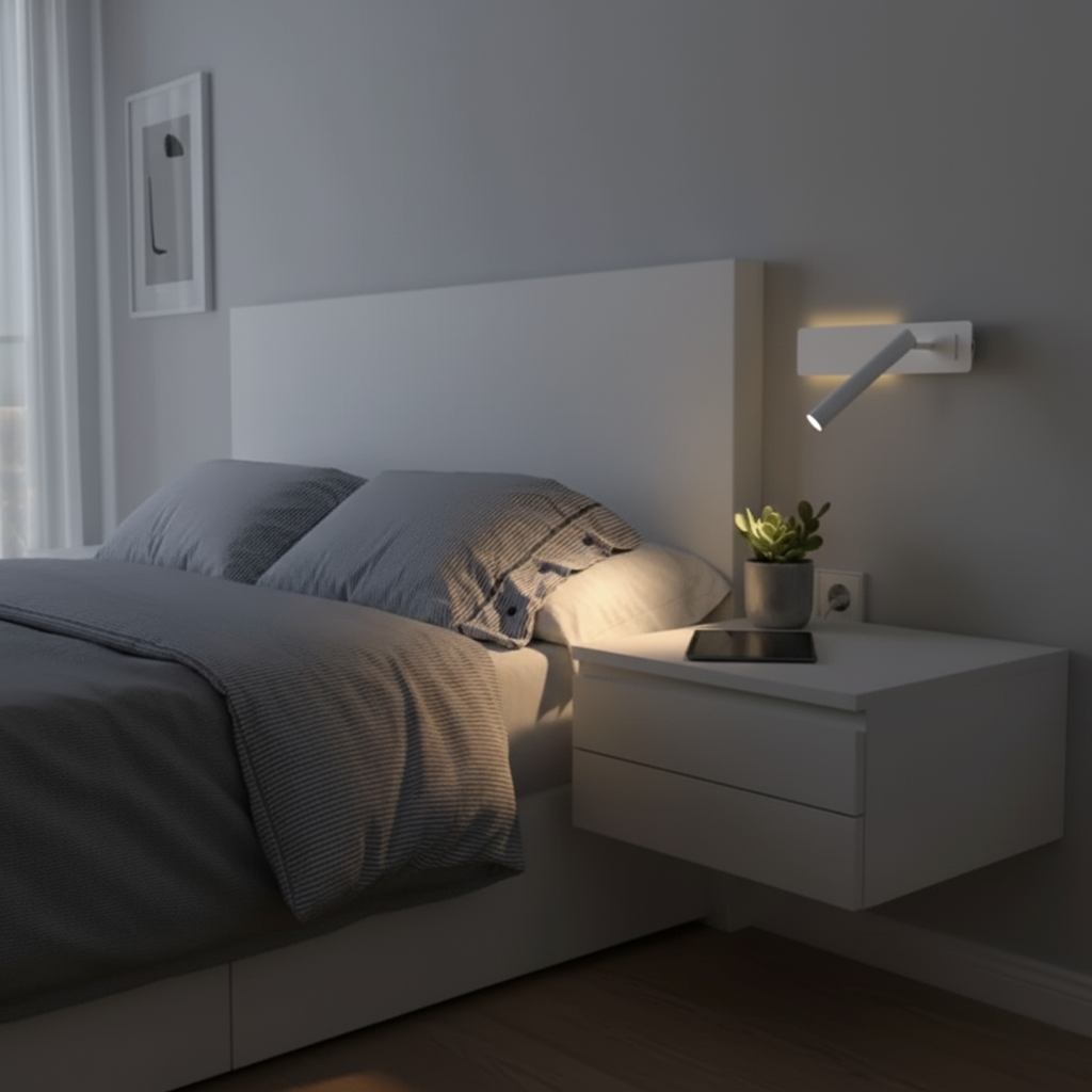 Frendorf | Draaibare LED-wandlamp met acryllichtgeleider 3