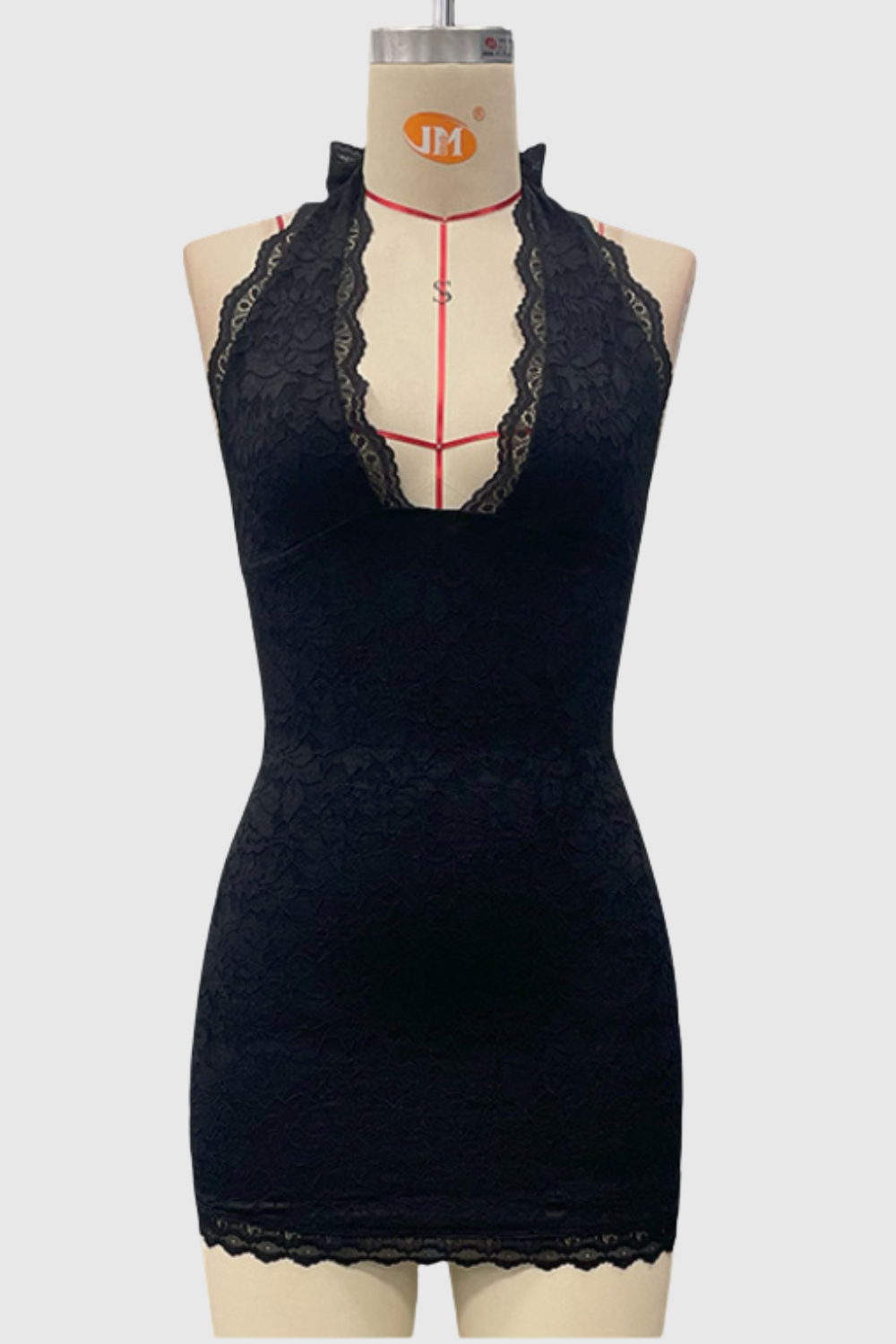 Lace Mini Dress - Sultry Lace Detail for a Night Out