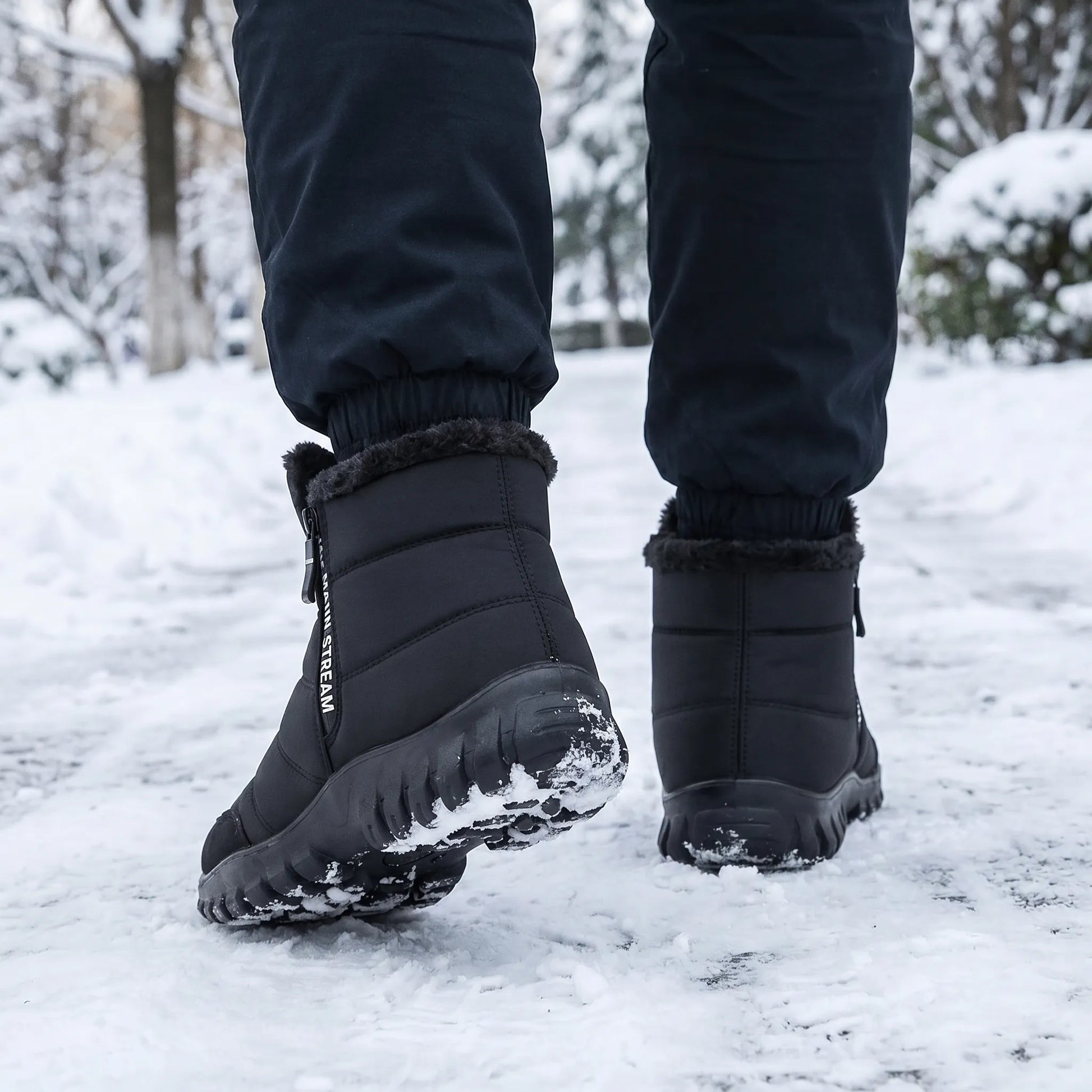 Frostrek - Water-Repellent Ankle Snow Boot  Cold Weather Walking