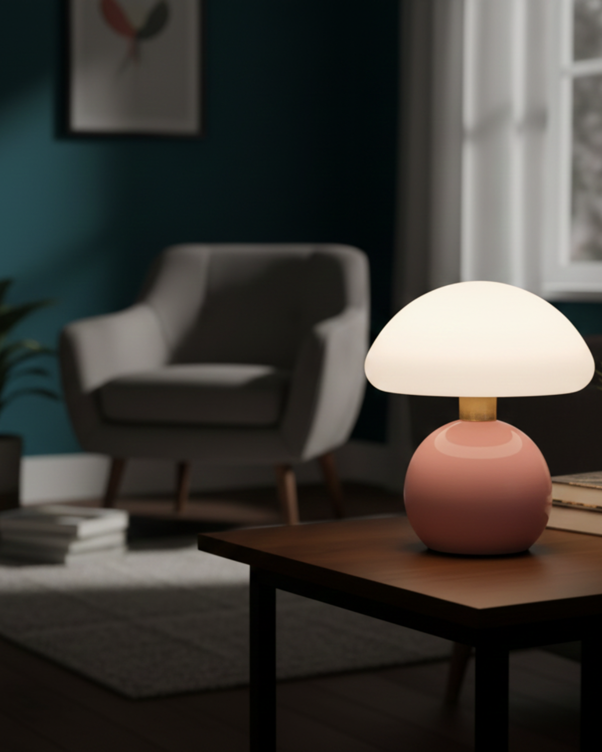 Fumglo - Mushroom-Shaped Decorative Table Lamp