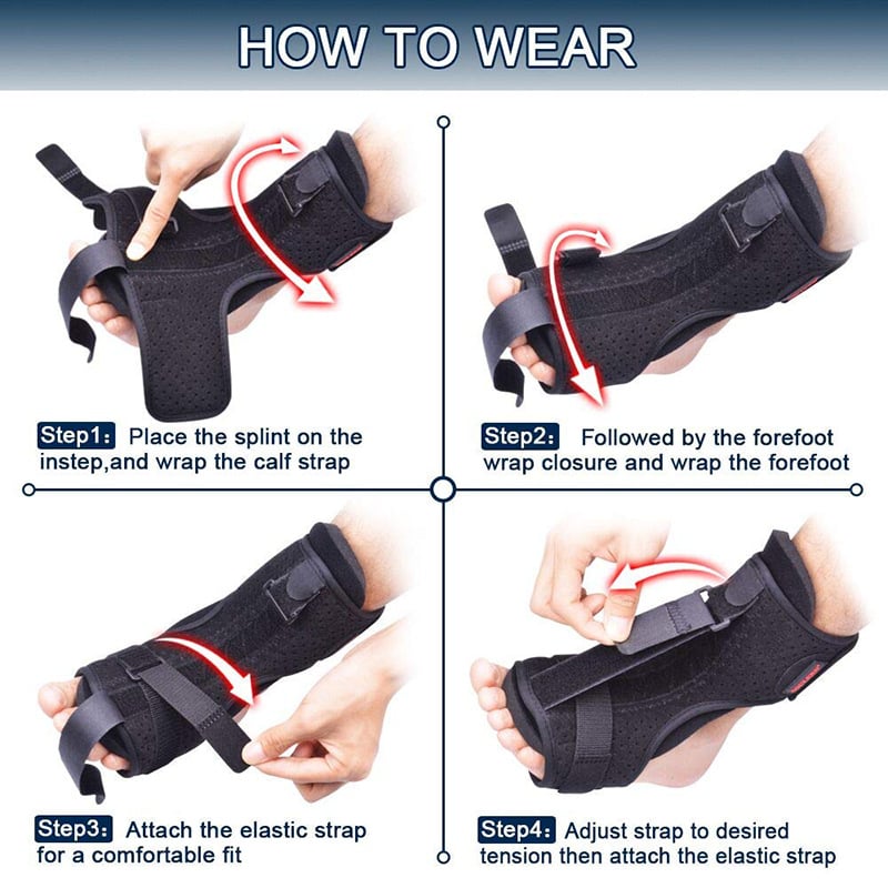 Night Splint for Plantar Fasciitis Relief
