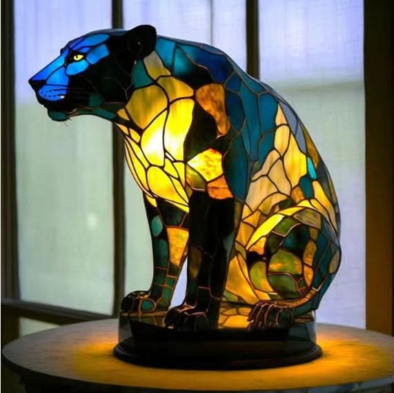 LED Nachtlampe mit Hunderassen | Dekorative Tischlampe | Warmes Stimmungslicht