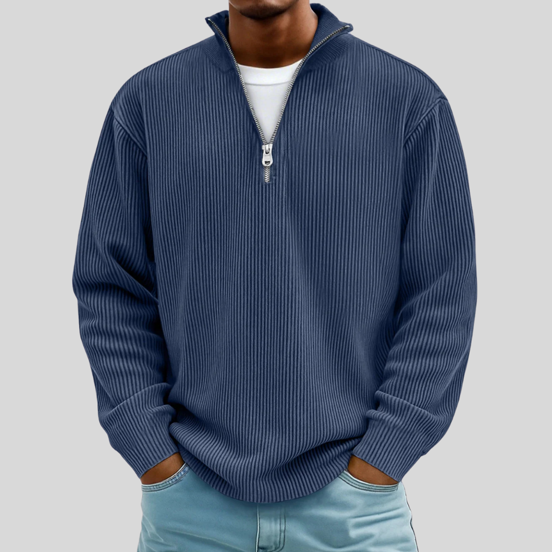 Sleek & Cozy Casual Sweater for Everyday Style