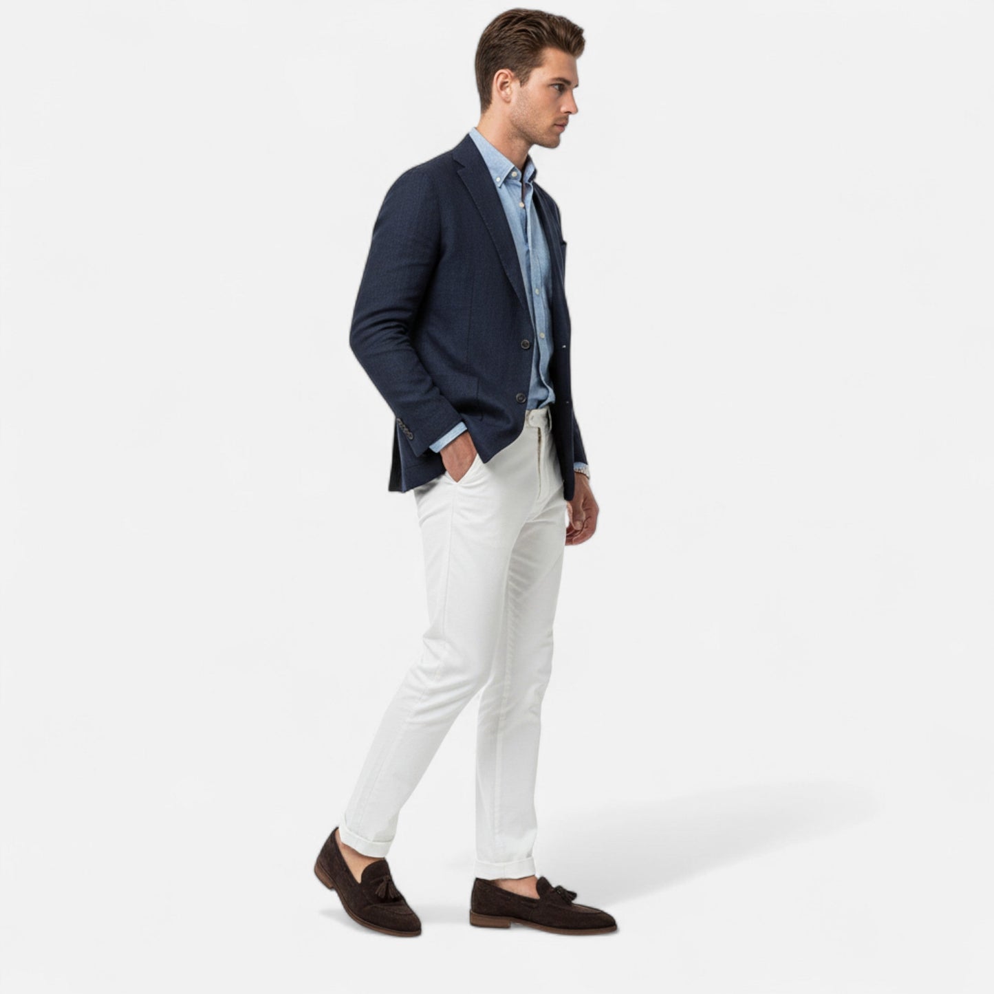 Mocassini in Pelle Nabuk da Uomo | Stile Classico Britannico