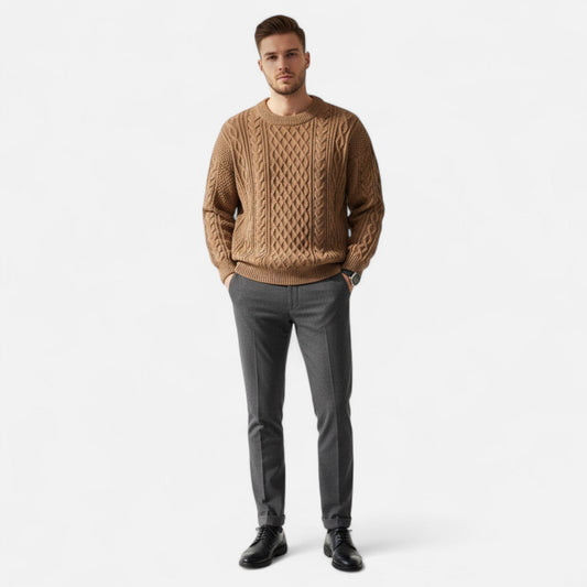 Duval Paris™ | Pull Homme Classique en Laine Premium