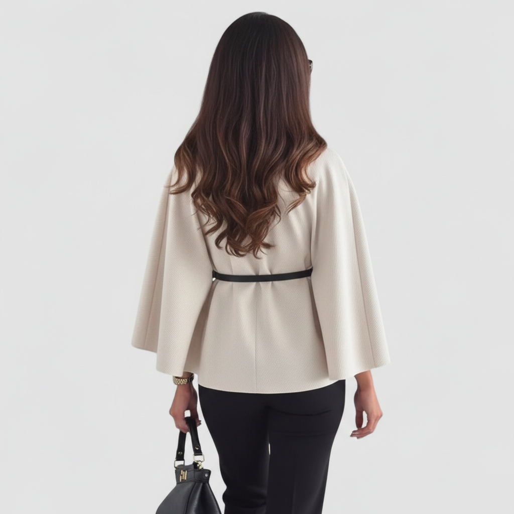 Marta | Casaco Papillon Elegante com Cinto