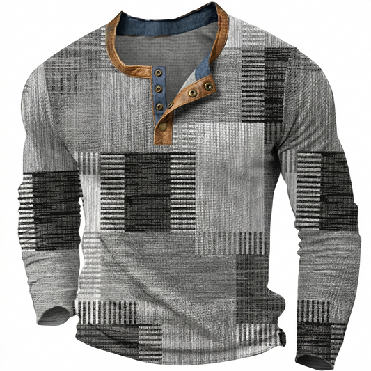 Declan | Premium Textured Henley
