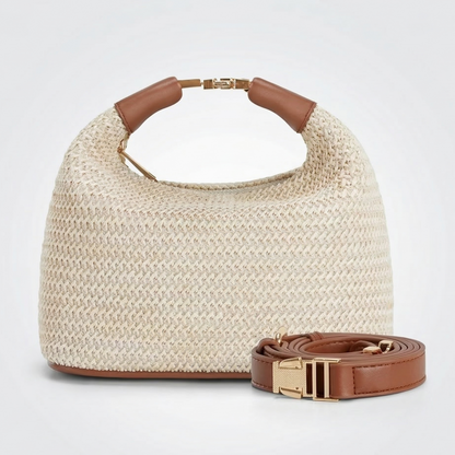 Woven Hobo Shoulder Bag