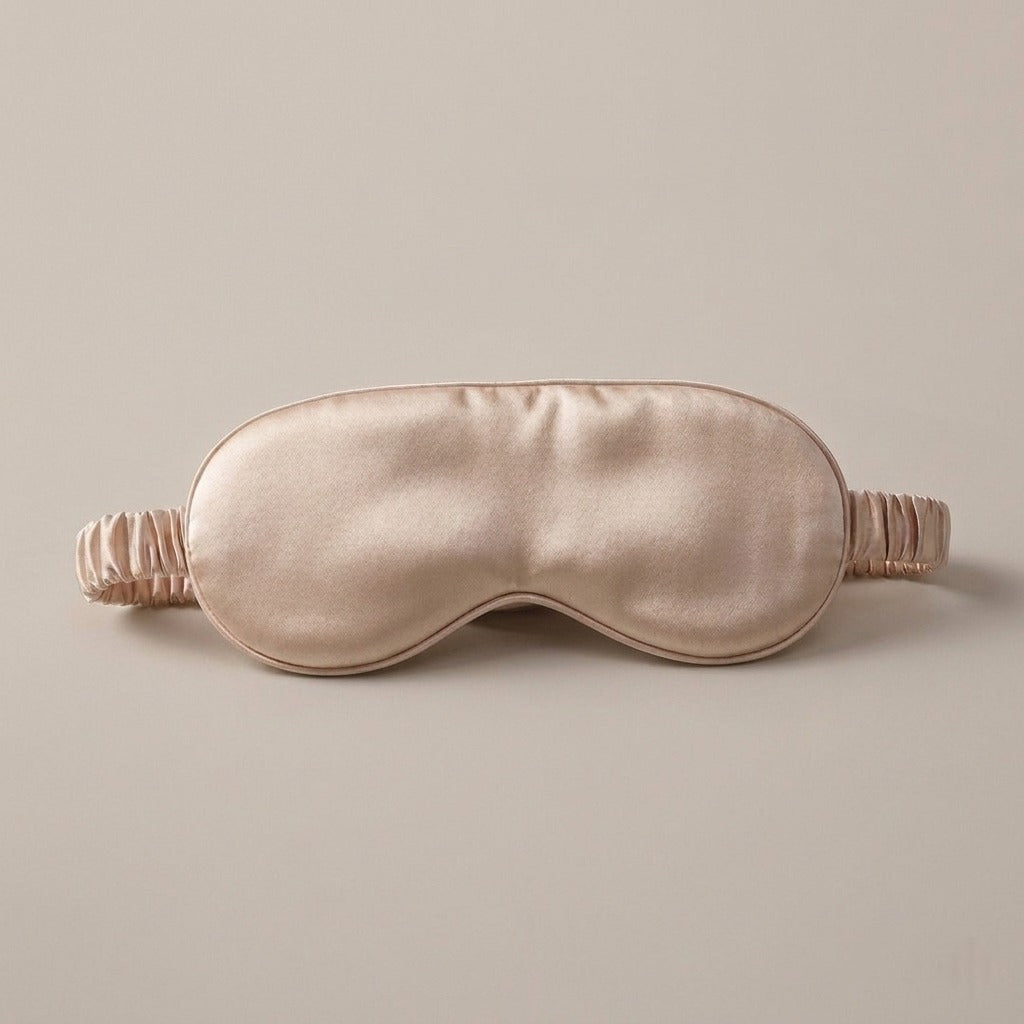 Masque de Nuit en Pure Soie de Mûrier