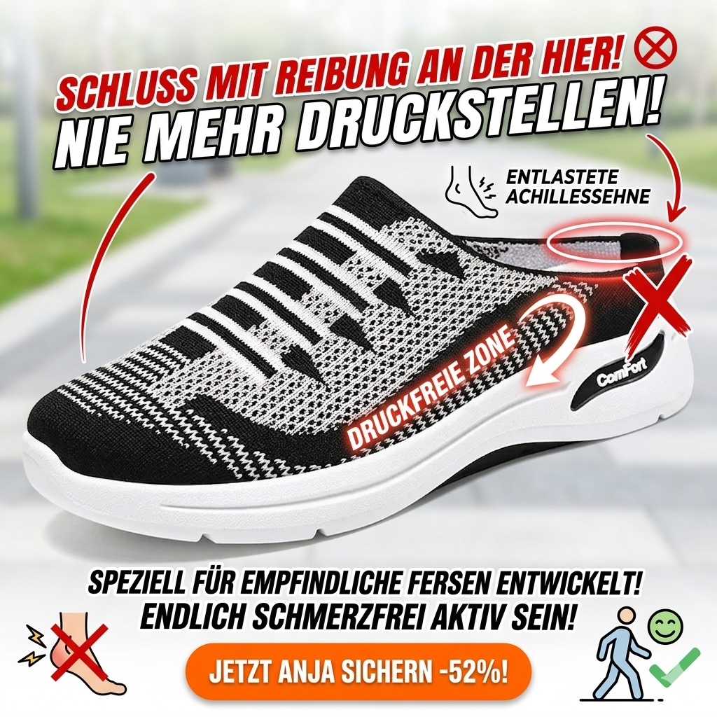 ANJA / ERGONOMISCHER KOMFORT-SNEAKER MIT FERSEN-ENTLASTUNG