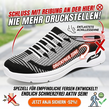 ANJA / ERGONOMISCHER KOMFORT-SNEAKER MIT FERSEN-ENTLASTUNG