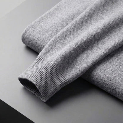 Aurel – Suéter de Cashmere con Cuello Alto