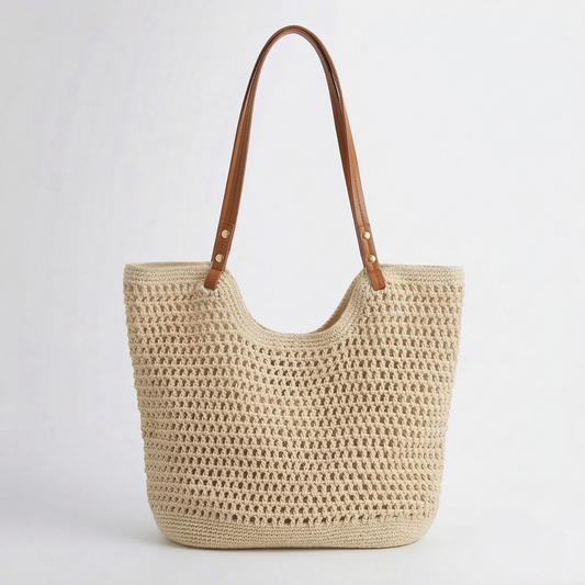 Crochet Tote Shoulder Bag